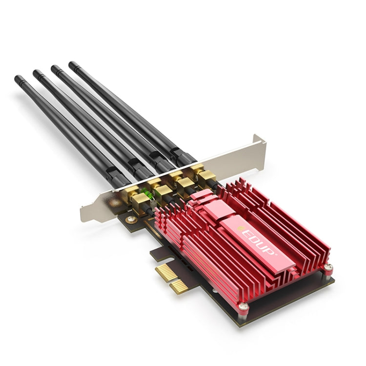EDUP 9633-800 AC1900Mbps 2.4GHz & 5GHz Dual Band PCI-Express Adapter 4 Antenna External Network Card, AC1900Mbps EDUP 9633-800 AC1900Mbps 2.4GHz & 5GHz Dual Band PCI-Express Adapter 4 Antenna External Network Card, AC1900Mbps